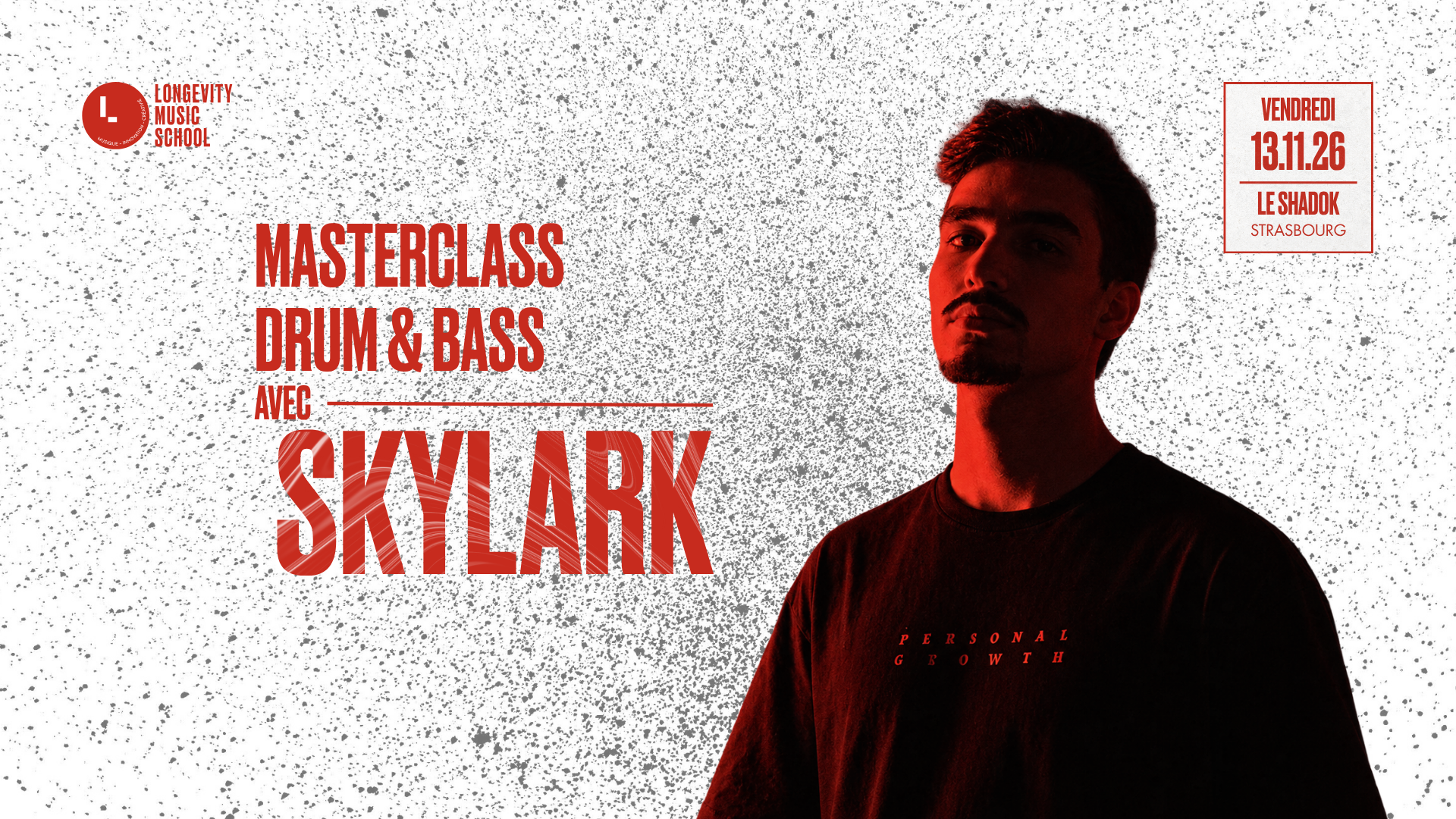 Masterclass DRUM & BASS avec SKYLARK